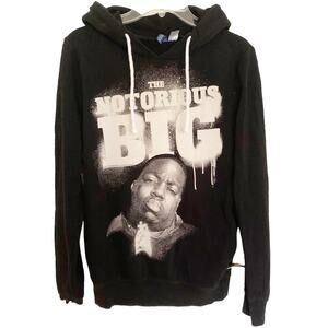 Divided H&M The Notorious BIG Black Hoodie NWOT Unisex